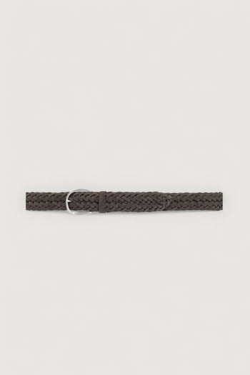 Cintura monaco in pelle 3cm - 3