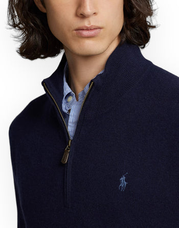 POLO RALPH LAUREN UOMO-710876756 001-Maglia in lana con cerniera