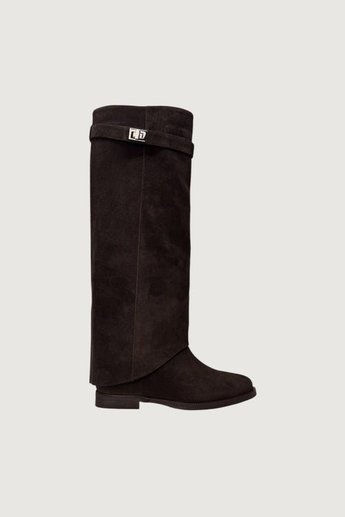 VIA ROMA 15-4668 TDM -STIVALE VELOUR 