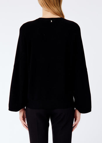 LIU JO COLLECTION-CF6092MS99E 22222-ECS MAGLIA CHIUSA M/L