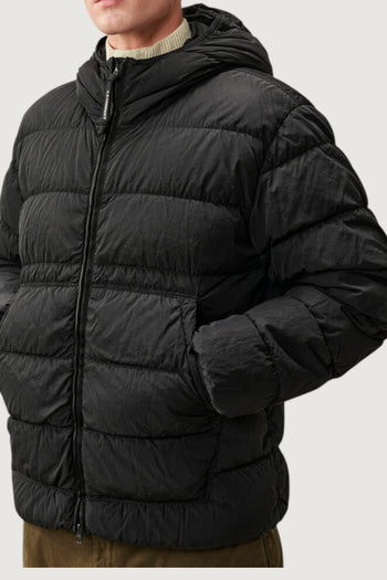 CP COMPANY-21CMOW011A005904G 999-CHROME-R GOGGLE DOWN JACKET 