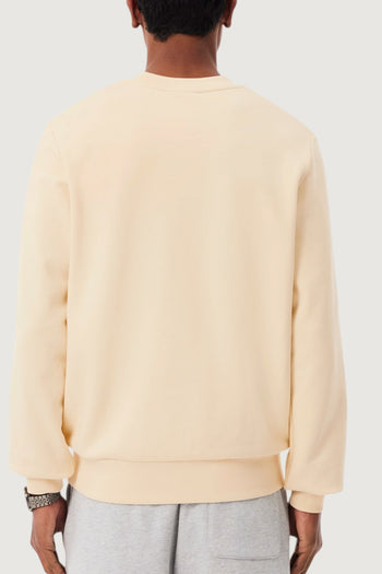 LACOSTE-SH9801 056-Felpa in tessuto felpato classic fit
