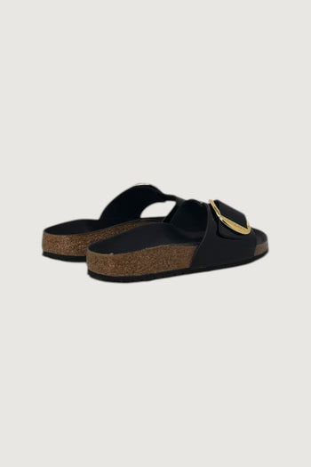 BIRKENSTOCK-1022650 BLACK-MADRID BIG BUCKLE SHINE 