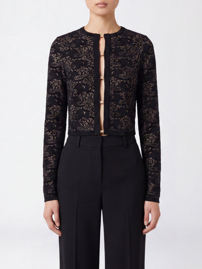 ELISABETTA  FRANCHI-MK29Q66E2 FR9-WOMEN'S KNITTED SWEATER