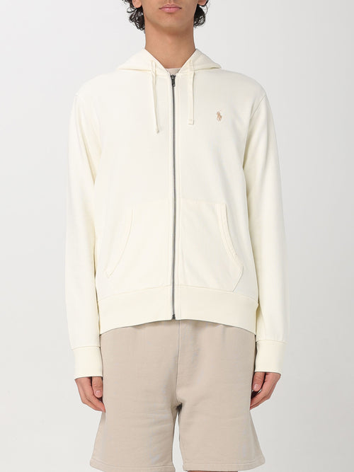 Felpa con cappuccio e zip