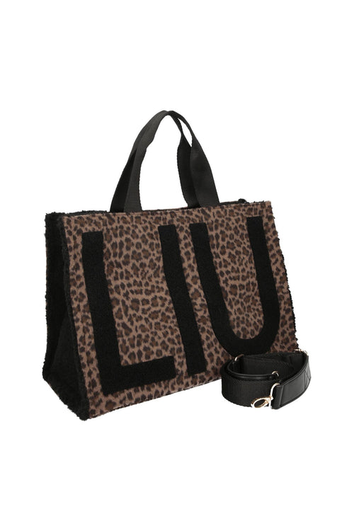 LIUJO ACCESSORI-2F6037T6089 S19E1-L TOTE ANIMALIER