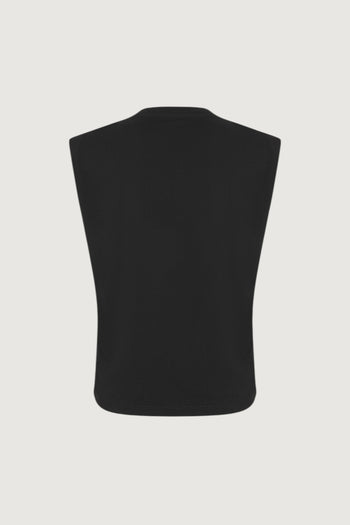 GAELLE-GAABW09373 NE01-T-SHIRT SMANICATA CON DETTAGLIO DAVANTI