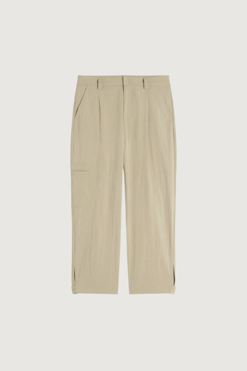 MAISON KITSUNE'-QM01106WW9082 0450-PLEATED CARGO PANTS