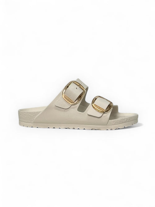 BIRKENSTOCK-1029651 EGGSHELL-ARIZONA BIG BUCKLE EVA 