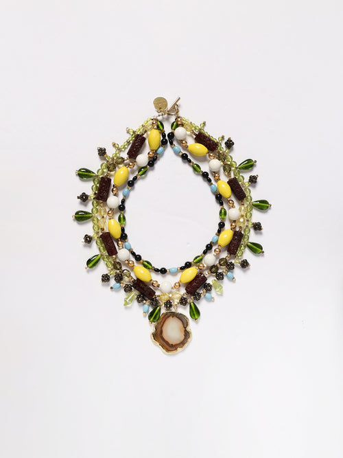 Collana multi beads