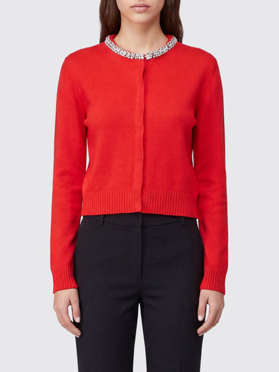 PINKO-107275A3GI R29-COLONIA CARDIGAN BLEND WOOL EM
