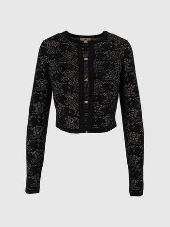 ELISABETTA  FRANCHI-MK29Q66E2 FR9-WOMEN'S KNITTED SWEATER