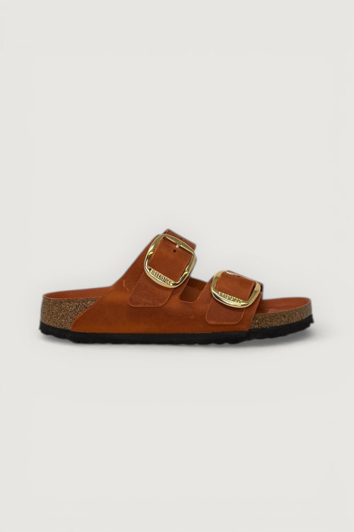 BIRKENSTOCK-1026661 ORANGE -ARIZONA BIG BUCKLE 