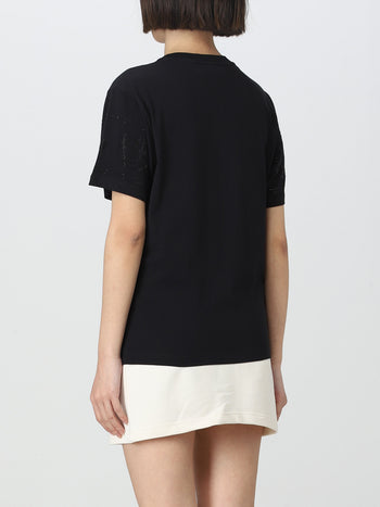 Maxi logomania strass t-shirt - 3