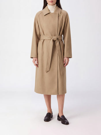 FAY-NAW54533760YMV C809-CAPPOTTO VESTAGLIA IN LANA + GANCIO