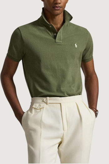 Polo in piqué slim-fit POLO RALPH LAUREN UOMO 710680784 518 - 3