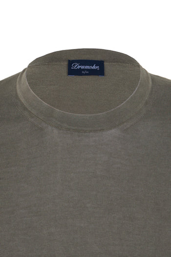 Long Sleeve Crew Neck Sweater - 3