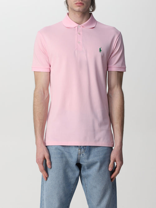 POLO RALPH LAUREN UOMO-710795080 004-Polo in piqué Slim-Fit