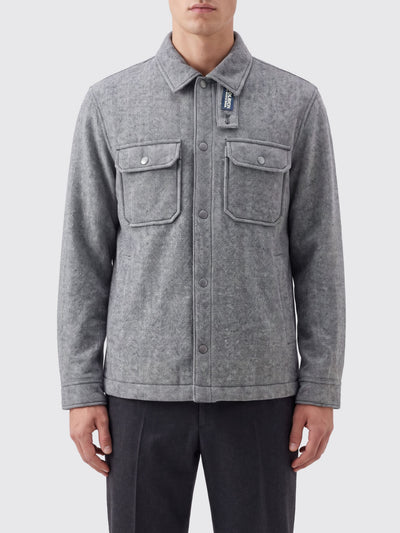 WOOLRICH-CFWOOS2018MBUT3046 163-WOOL CHECK ALASKAN SHIRT 