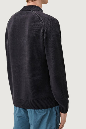 CP COMPANY-21CMKN198A005558G 888-CHENILLE COTTON POLO SWEATER 