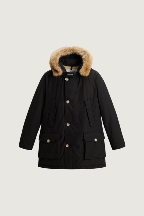 WOOLRICH-CFW00U482MBUT0001 BLK-ARCTIC DETACHABLE FUR PARKA 