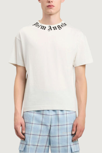 PALM ANGELS-PMAA109S26JER008 0310-NECK LOGO REGULAR TEE