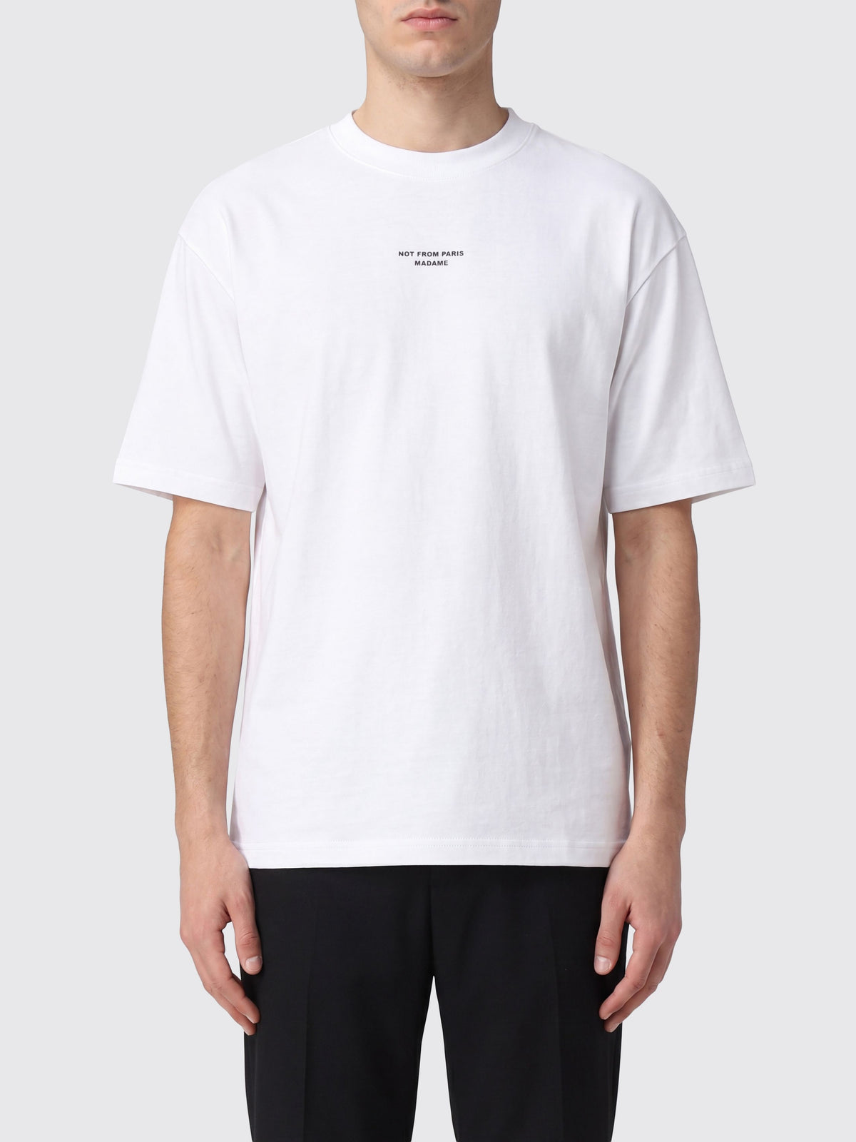 Classic slogan t-shirt - S
