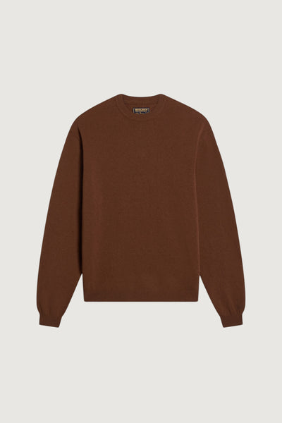 WOOLRICH-CFWOKN2063MRUF5094 7446-LAMBSWOLL CREWNECK