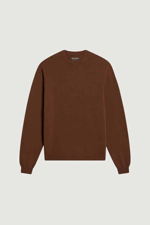WOOLRICH-CFWOKN2063MRUF5094 7446-LAMBSWOLL CREWNECK