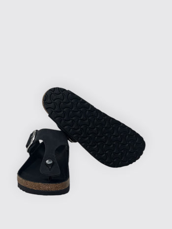 BIRKENSTOCK-1023334 BLACK-GIZEH BIG BOUKLE 