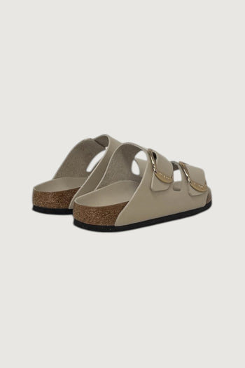 BIRKENSTOCK-1031873 OYSTER-ARIZONA BIG BUCKLE SHINE 
