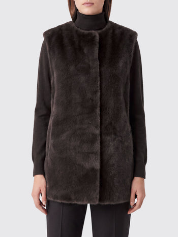 HERNO-GI00055DR12896 8810-Gilet Donna Maglia