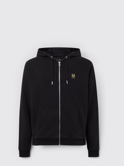 BELSTAFF-106572 BLACK-FULL ZIP FLEECE