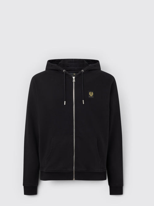 BELSTAFF-106572 BLACK-FULL ZIP FLEECE