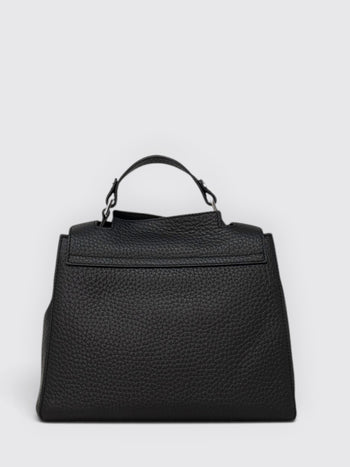 ORCIANI-B01999SOF NERO -SVEVA PICCOLA SOFT IN PELLE CON TRACOLLA 