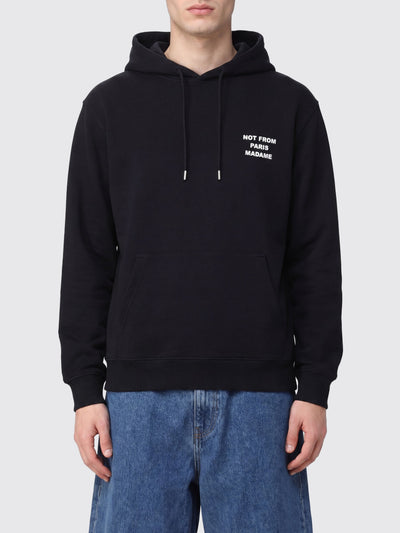DRòLE DE-PERMHO162CO127 BL-Bold Slogan Hoodie