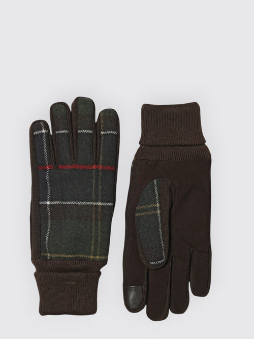 BARBOUR-MGL0144 TN11-HACKNEY TARTAN GLOVES 