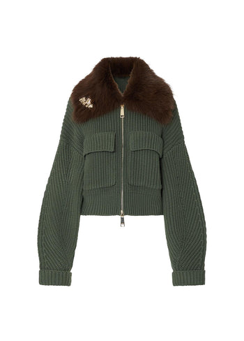 LIU JO COLLECTION-CF6038MA22S 90312-BOMBER MAGLIA ZIP
