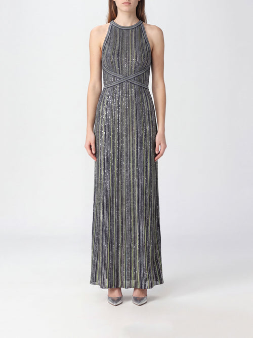 MISSONI-DS26WG00BK01J8 S616T-SLEEVELESS LONG DRESS