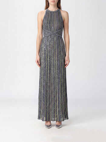MISSONI-DS26WG00BK01J8 S616T-SLEEVELESS LONG DRESS