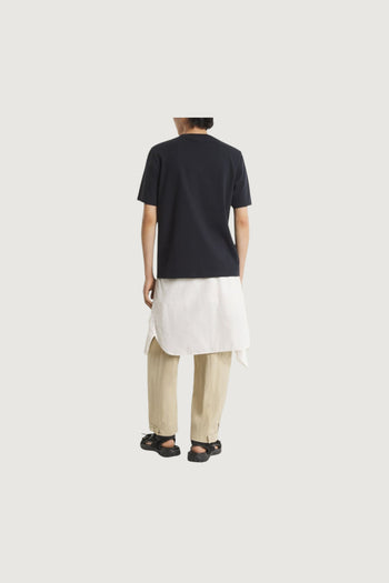 MAISON KITSUNE'-QM00100KJ7025 P199-PARIS COMFORT TEE-SHIRT