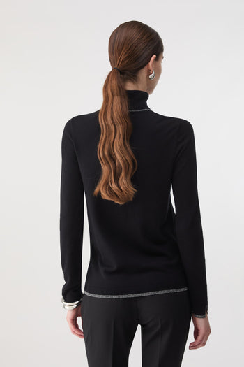 LIU JO WHITE-WF6013MS49I 22222-ECS MAGLIA CHIUSA BASIC FIT
