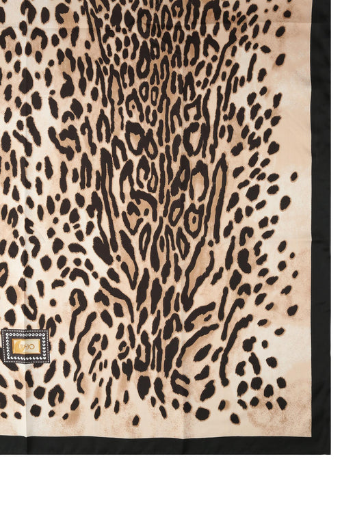 LIUJO ACCESSORI-2F6059T2745 09B65-ECS FOULARD MIX PRINT 90X90