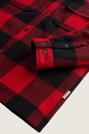 WOOLRICH-CFWOOS2018MBUT3046 5321-WOOL CHECK ALASKAN SHIRT 