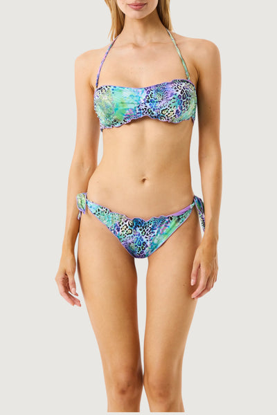 4GIVENESS-126WBWBK5871 200-BIKINI FASCIA PATCH ANIMALIER