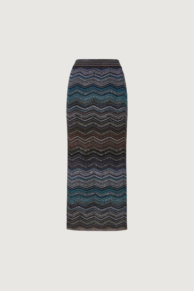 MISSONI-DS26SH0SBK01H9 SM9ZT-MIDI SKIRT