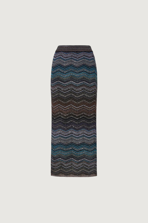 MISSONI-DS26SH0SBK01H9 SM9ZT-MIDI SKIRT