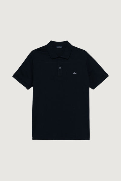 PAUL&SHARK-99311001 013-POLO CON POLSINI IN DOUBLE PIQUET