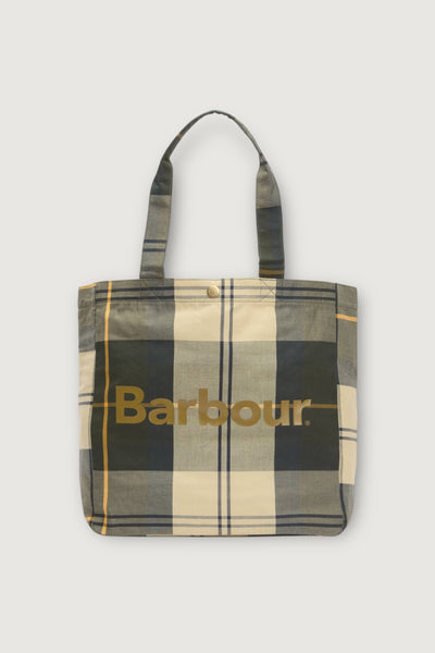 Telfield tartan tote bag