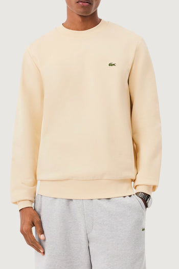 LACOSTE-SH9801 056-Felpa in tessuto felpato classic fit